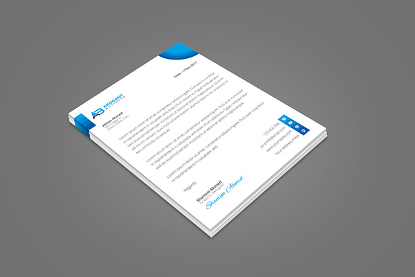 Letter Head Design Company in Newtown